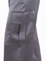Neo Noir Romy Heavy Sateen Pants Grey